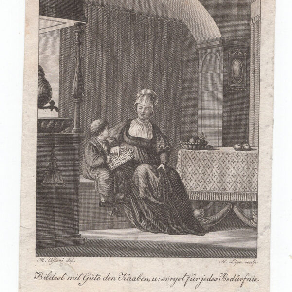 Piccola incisione del XVIII-XIX s