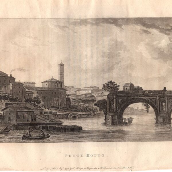 Roma, Ponte Rotto, 1798