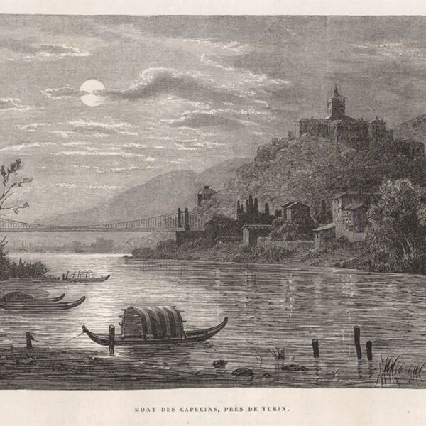 Torino, Monte dei Cappuccini, 1877