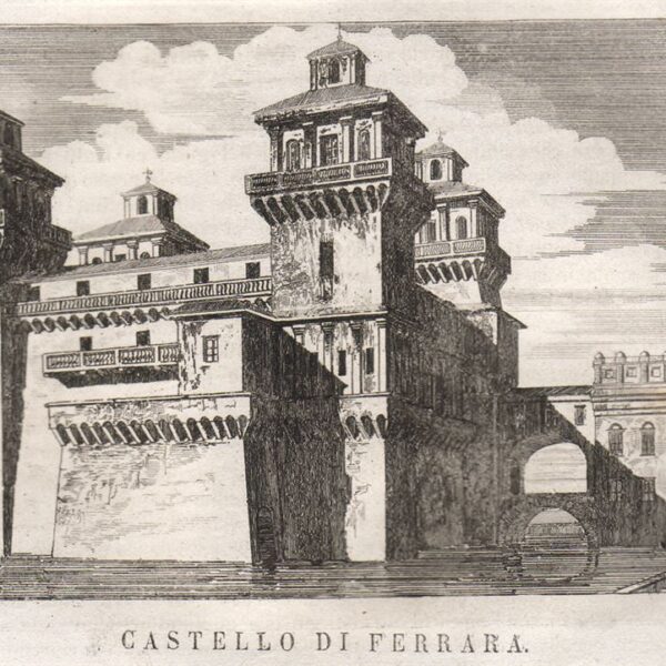 Ferrara, 1838, Castello di Ferrara