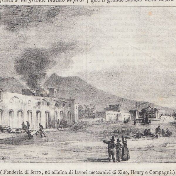 Napoli, Fonderia alla Maddalena, 1836