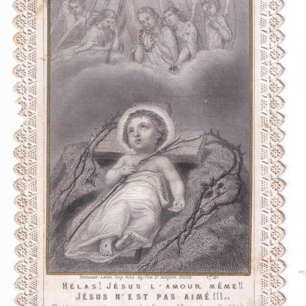 Canivet, Bouasse-Lebel, 1850, Gesù Bambino