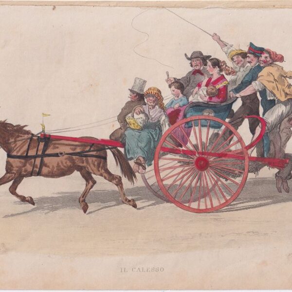 Il Calesso, F.Palizzi, 1853