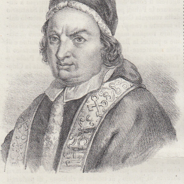 Papa Benedetto XIV, 1845
