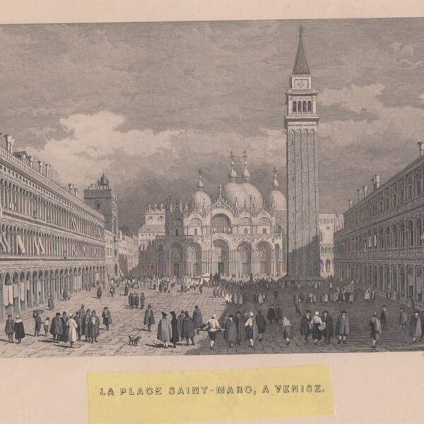 Venezia, Piazza San Marco, 1840