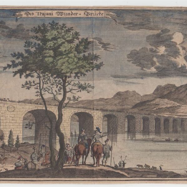 Ponte di Traiano, Danubio, 1700