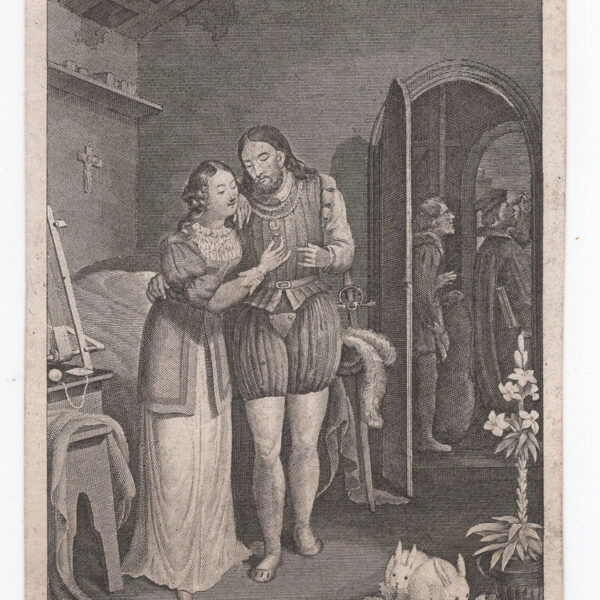 Piccola incisione del XVIII-XIX s