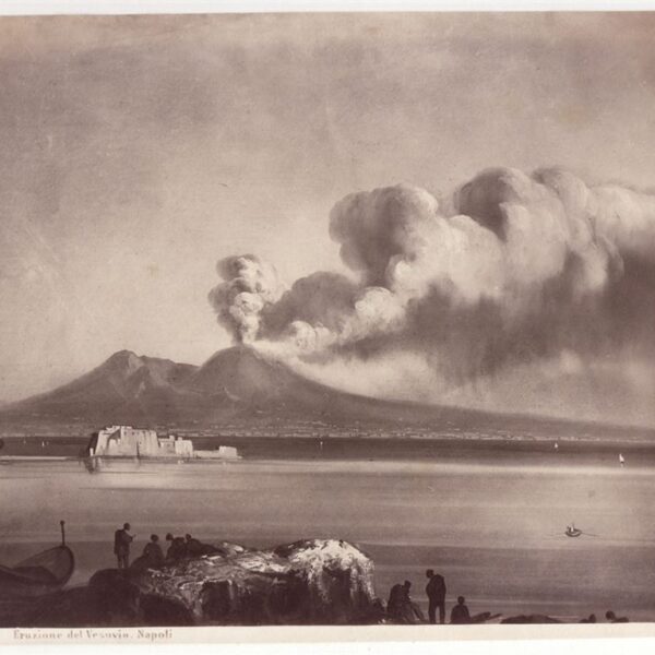 Napoli, Vesuvio, 1880