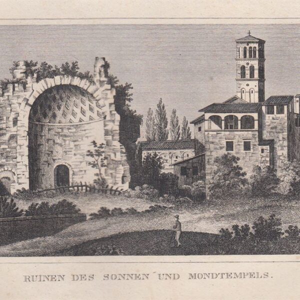 Roma, Rovine antiche, 1834