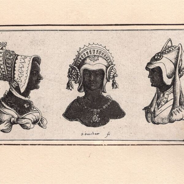 David Deuchar (1743-1808), Tre copricapi