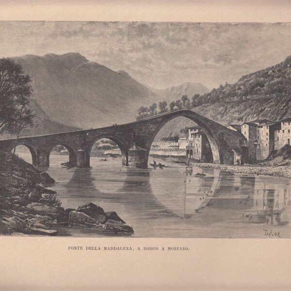 Borgo a Mozzano, Lucca, 1885