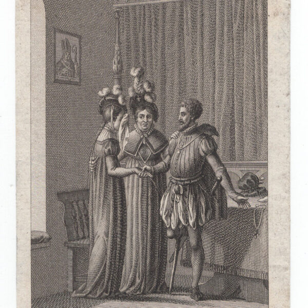 Piccola incisione del XVIII-XIX s