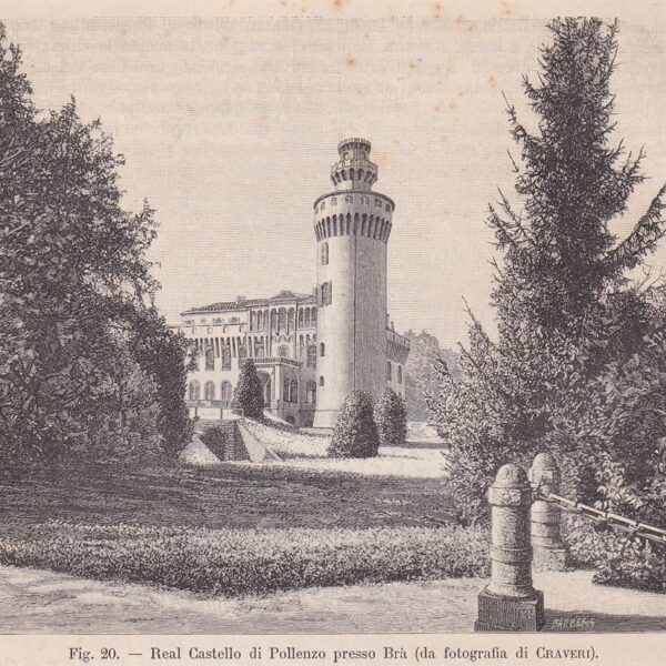 Real Castello di Pollenzo, 1890