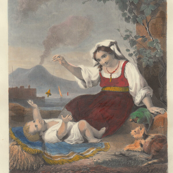 Scena napoletana, A.H.Payne, 1860