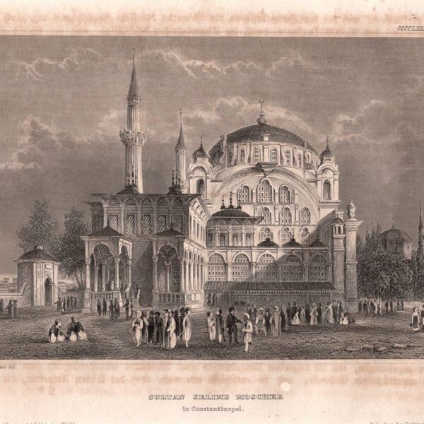Costantinopoli, Istanbul, Sultan Selims Moschee, 1850