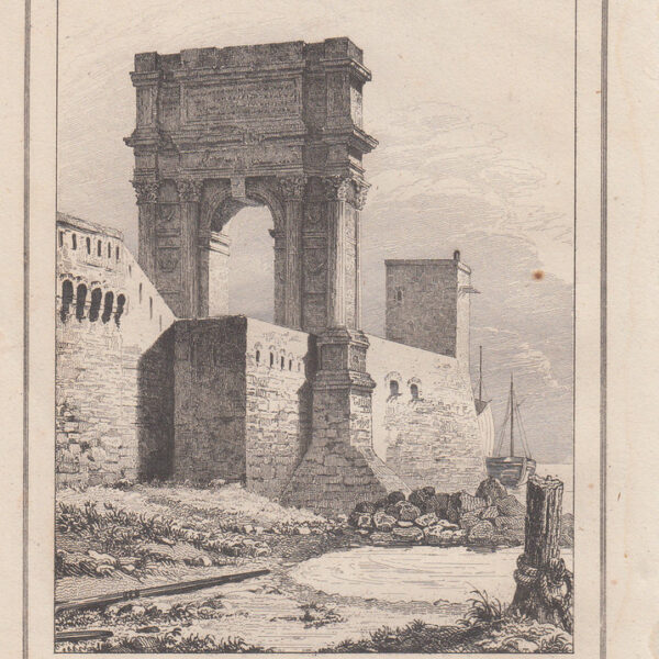 Ancona, 1835, Arco di Traiano