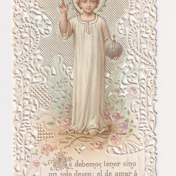 Santino antico, Gesù Bambino, XIX sec