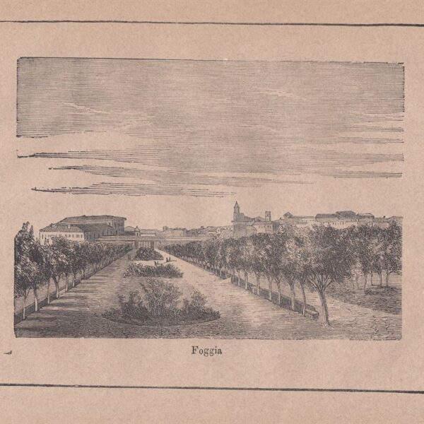 Foggia, Panorama, 1871