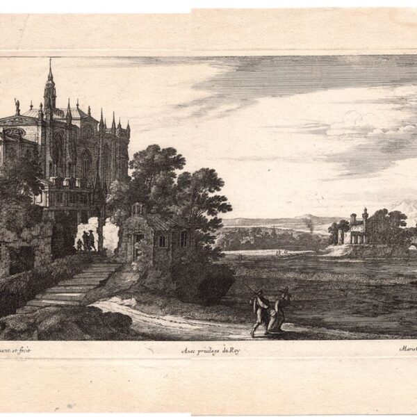 Gabriel Perelle (1604-1677), Paesaggio, 1660