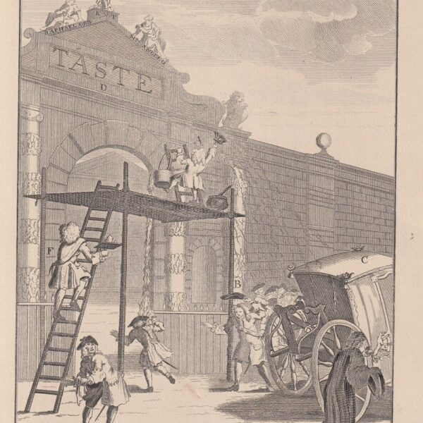 William Hogarth, The Man of Taste 1822