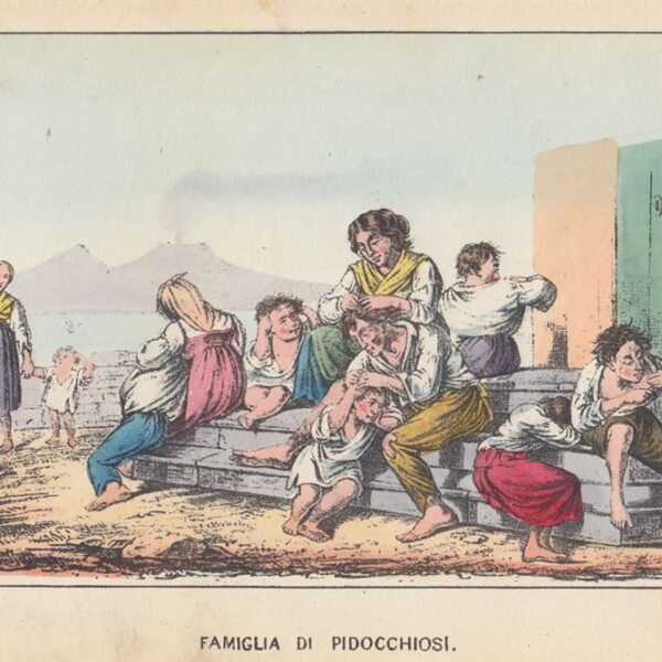Famiglia di pidocchiosi, G.Lenghi, 1860