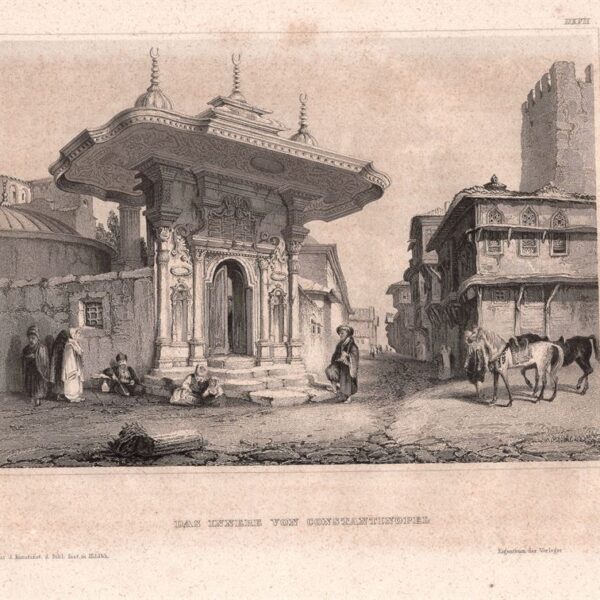 Costantinopoli, Instanbul, Das Innere von Constantinopel, 1850