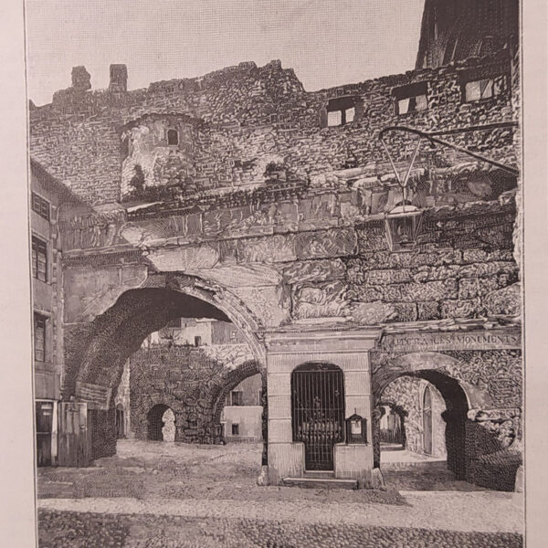 Aosta, Porta Pretoria, 1886
