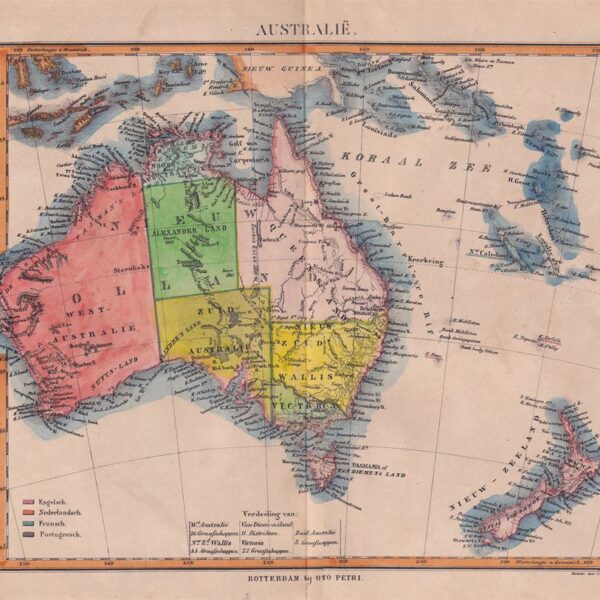 Australia, Otto Petri, 1853
