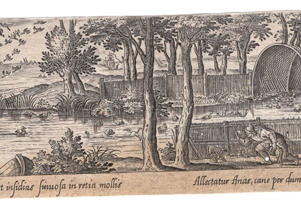 Antonio Tempesta (attr.), Caccia alle anatre, 1600