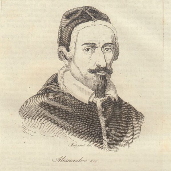 Papa Alessandro VII, 1840