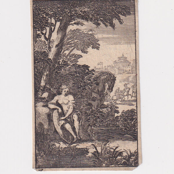 Jean Le Clerc, Ragazza seduta, XVII secolo