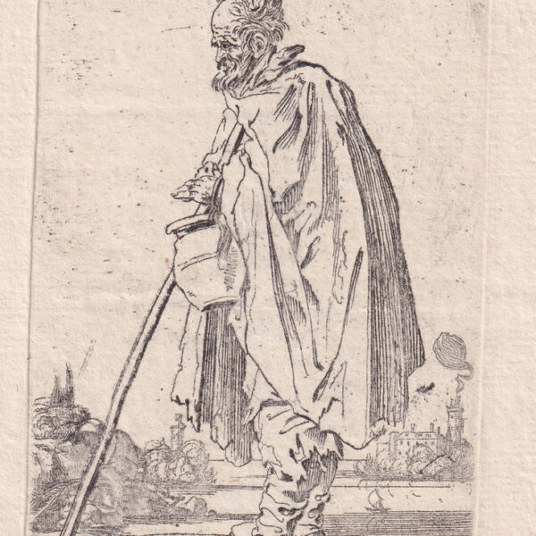 Jacques Callot, Mendicante con brocca