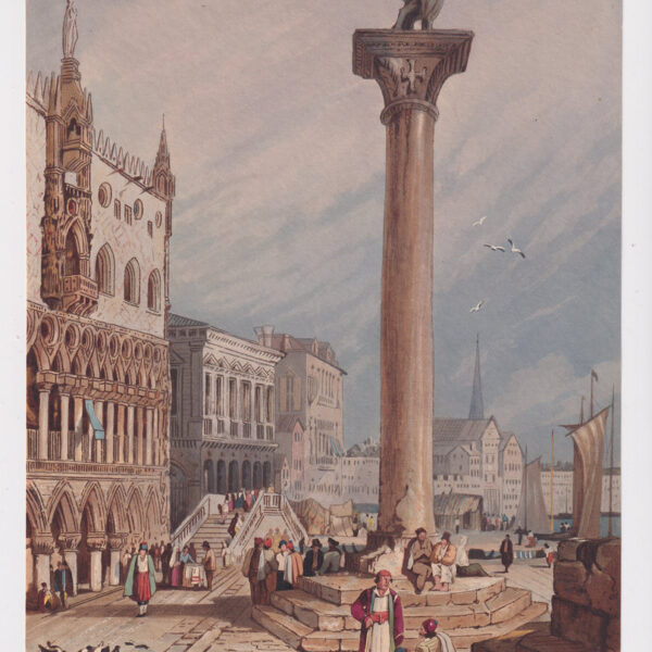 Samuel Prout (1783–1852), Venezia, acquarello