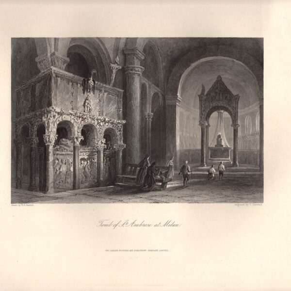 Milano, Tomba di S.Ambrogio, 1850