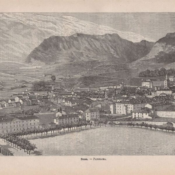 Susa, Panorama, 1890