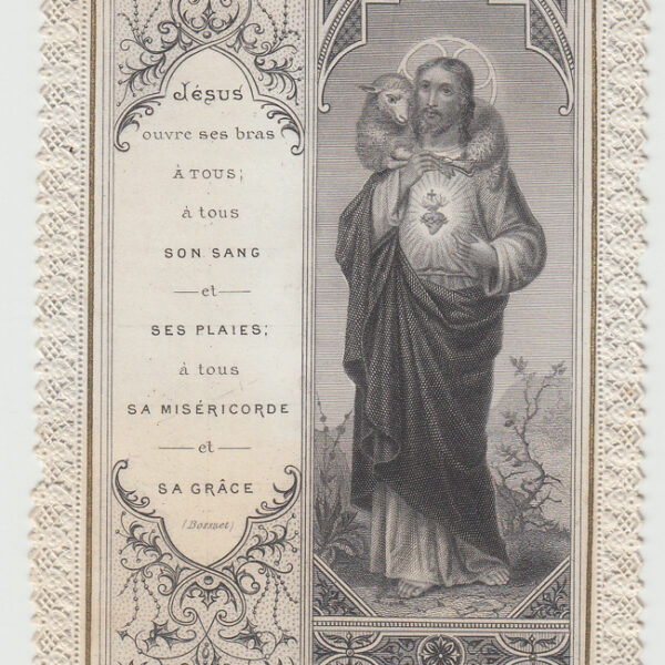 Gesù, Sacro Cuore, Bouasse, 1888