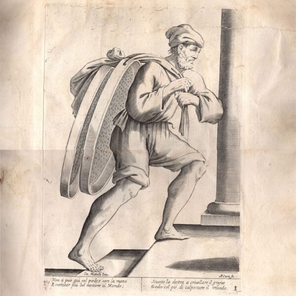 Mitelli Giuseppe Maria, Arti e Mestieri, Agricoltore del Grano, 1660