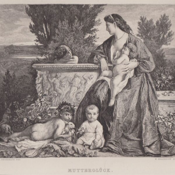 Mamma chioccia, A.Feuerbach, 1870