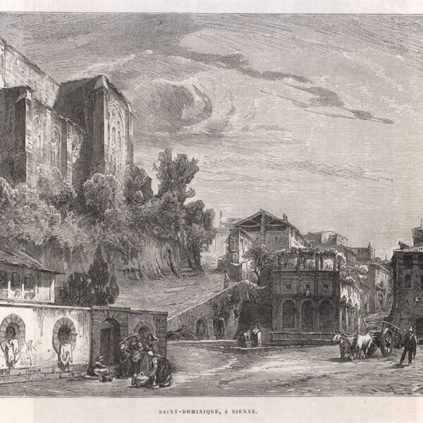 Siena, San Domenico, 1877