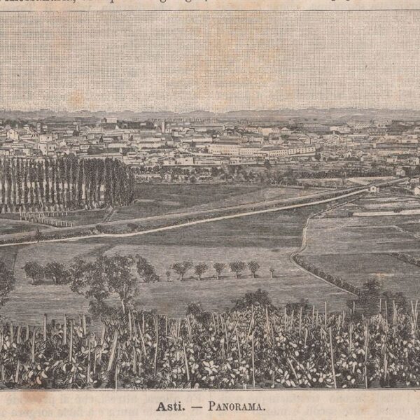 Asti, Panorama, 1890
