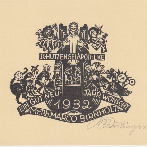 Max Kislinger (Austria) exlibris