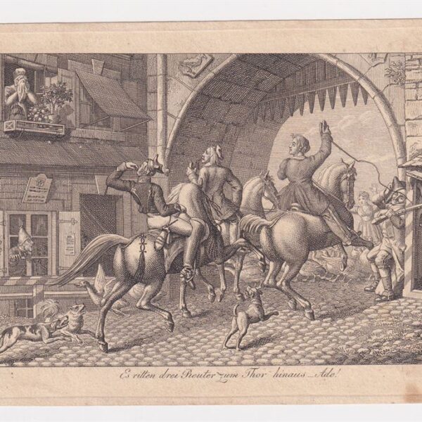 Partenza per la guerra, 1750