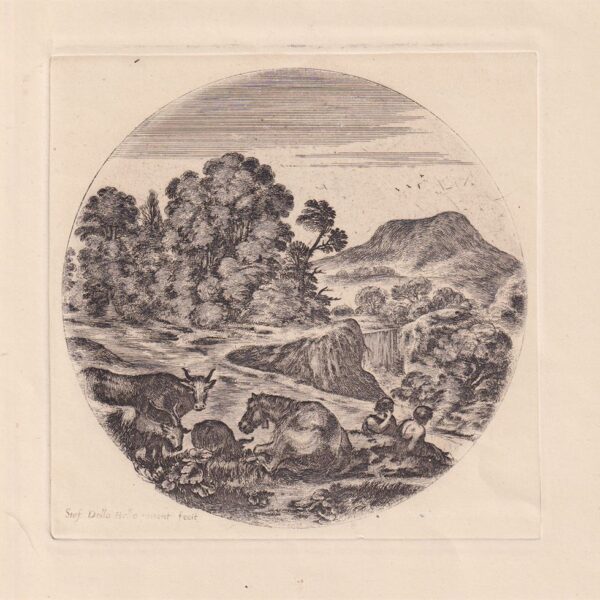 Della Bella, Paesaggi di Roma