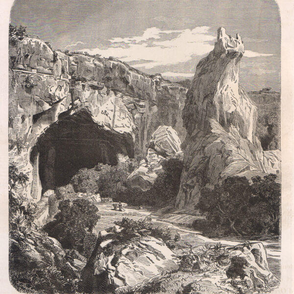 Siracusa, Latomie, 1877