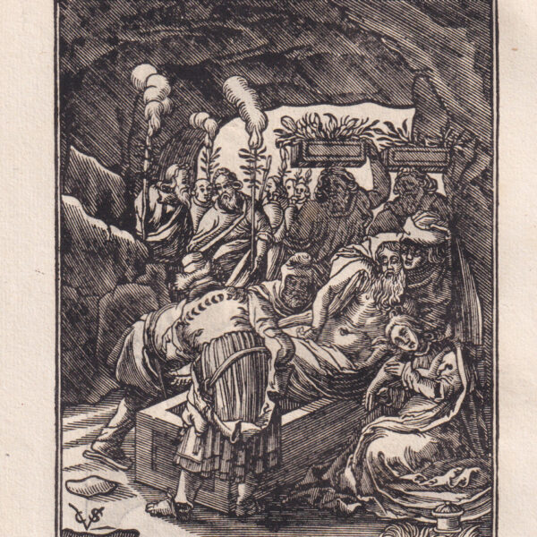 Christoffel van Sichem, Deposizione di Cristo, 1646