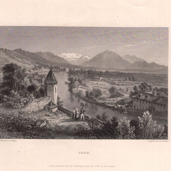 Thun, Svizzera, 1832