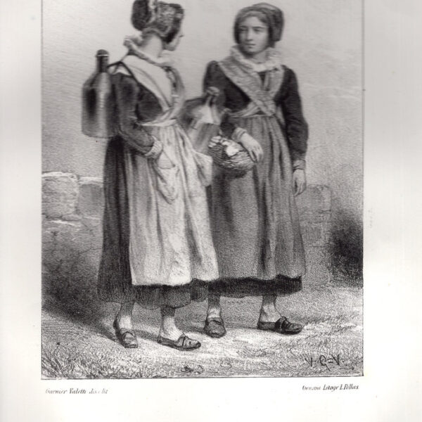 Costumi Piemontesi, Valle di Stura, 1850