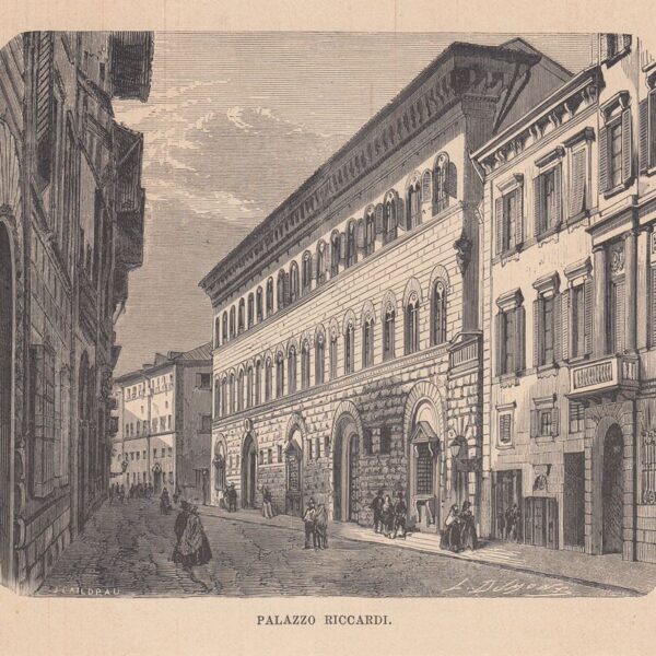 Firenze, Palazzo Riccardi, 1875