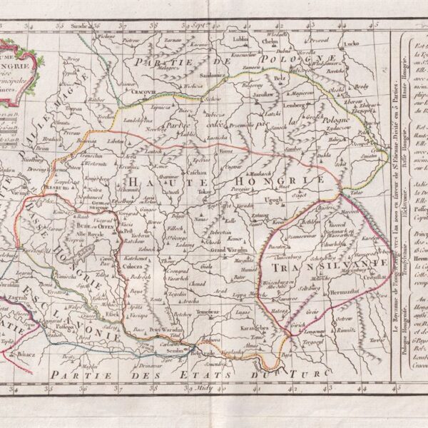 Ungheria, C.F. Delamarche, 1816