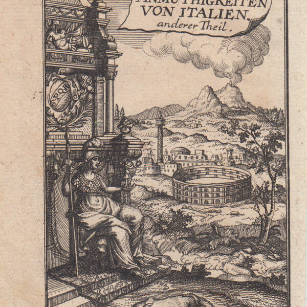 Roma, Frontespizio Delice d'Italie 1712